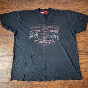 RENEGADES South Side Swindlers v Rock City Rebels Sombrero Skull Shirt sz XXL 2X